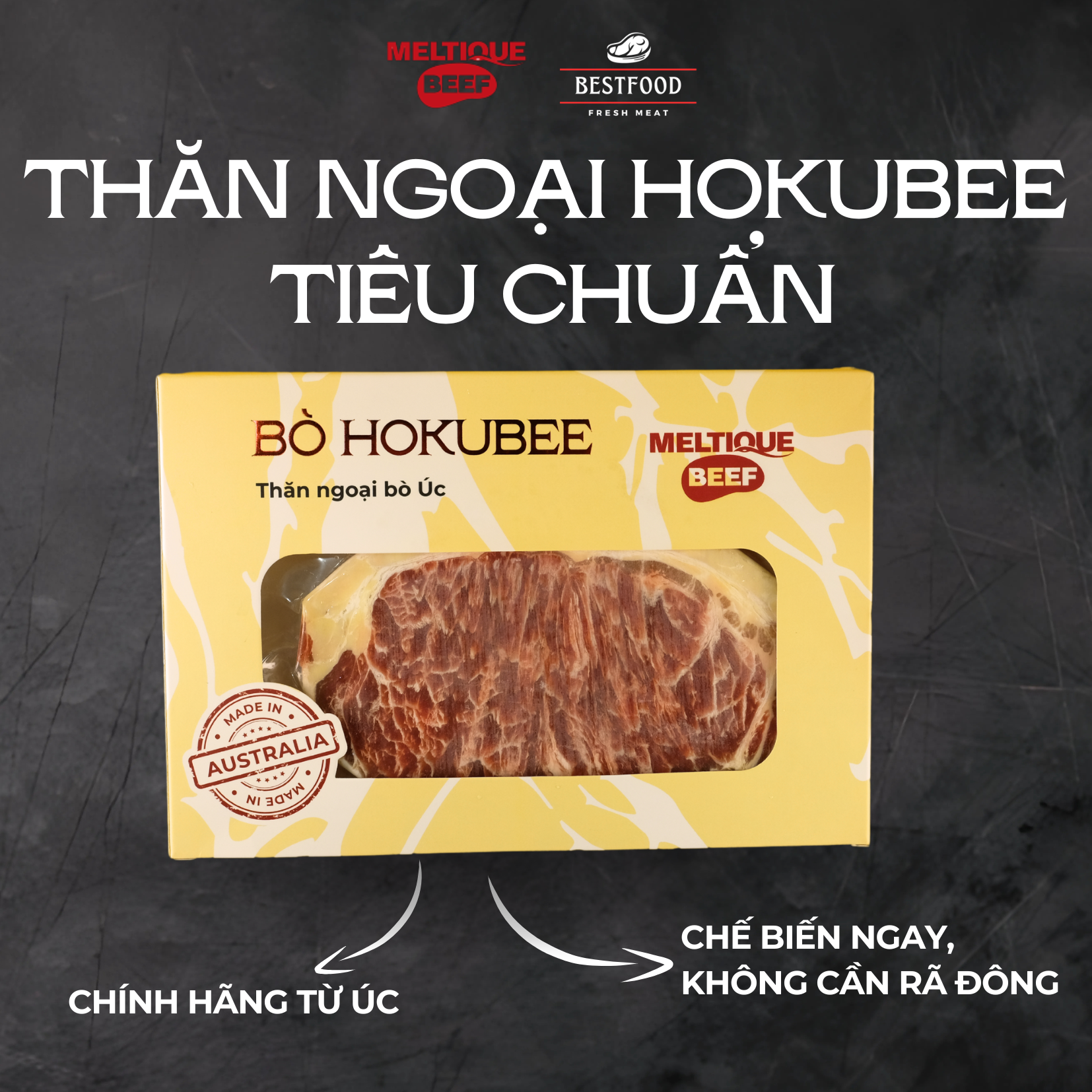 Thăn ngoại Hokubee tiêu chuẩn